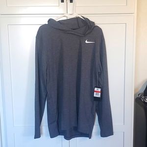 Mens large lightweight hooded shirt